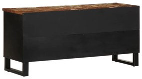 Móvel de TV 100x33x46 cm acácia maciça/derivados madeira