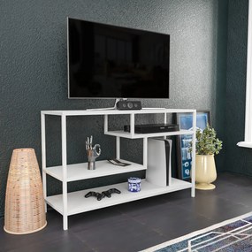 Móvel TV Robbins – Branco – 120 x 39 x 75 cm