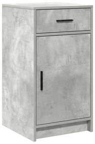 Sideboard vidaXL Cinzento Concreto 40x41x75 cm Madeira de Engenharia