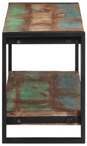 Móvel de TV 120x30x40 cm madeira recuperada maciça