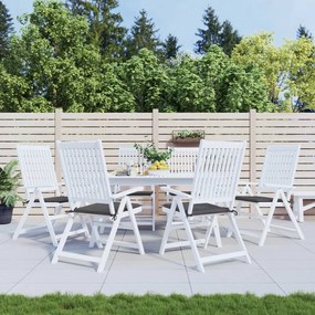 vidaXL Almofadões p/ cadeiras jardim 6pcs 40x40x4 cm oxford antracite