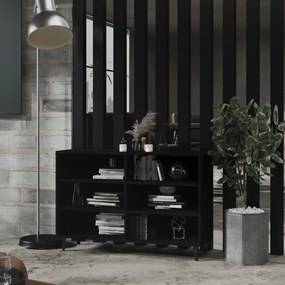 Aparador 103,5x35x70 cm derivados de madeira preto