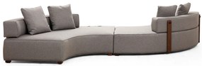 Sofá de Canto Gondol – Cinzento – 380 cm x 105 cm x 70 cm