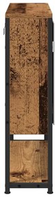 Armário de Espelho para Banheiro vidaXL Madeira Velha 60x16x60 cm Made