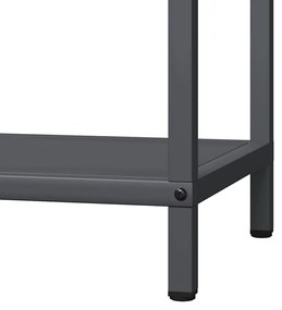 Suporte para lenha 40x25x60 cm aço laminado a frio antracite