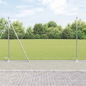 Cerca Hexagonal vidaXL 1,4x10 m Aço Galvanizado
