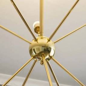 Candeeiro de Teto Finest Dourado - Design Moderno