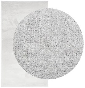 Tapete de pelo curto OVIEDO 80x150 cm cinzento