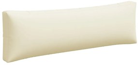 Almofadões de paletes 3 pcs tecido creme