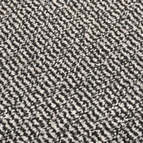 Tapete de entrada tufado 90x150 cm castanho-claro