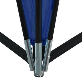 Tenda para festas arqueada 450x450x265 cm azul-escuro