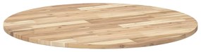 Tampo de mesa redondo Ø90x2 cm madeira de acácia maciça