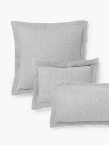 Fronha de almofada em linho com bainha elevada Linna