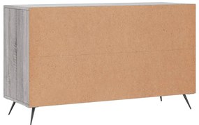 Aparador 100x36x60 cm derivados de madeira cinzento sonoma