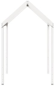 Telhado de cama infantil 217x95,5x159 cm pinho maciço branco