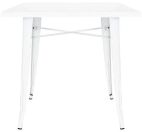 Mesa Torix Quadrada 70 cm - Branco