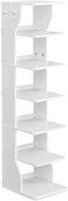 Sapateira vertical de 7 níveis com organização estreita para entrada | VASAGLE | 26.4 x 30 x 110.4 cm | LBS200T14V1.
