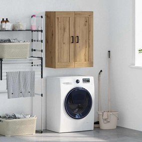 vidaXL Armário de parede Carvalho Artesanal 69,5 x 34 x 90 cm