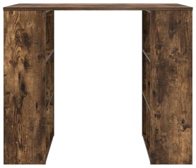 Mesa de Canto Carvalho Fumado Madeira Engenheirada Médio