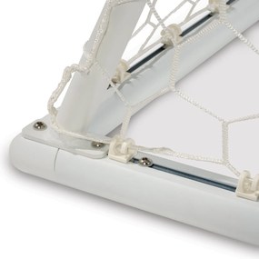 Baliza de futebol em alumínio Scala 300 x 200 cm - branca