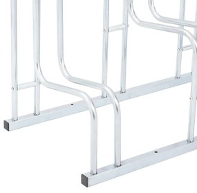 Suporte independente para 5 bicicletas aço galvanizado