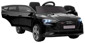 HOMCOM Carro Elétrico Audi E-Tron 12V para Crianças acima de 3 Anos co