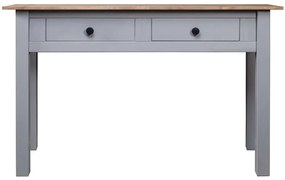 Mesa consola 110x40x72 cm pinho maciço Panama cinzento