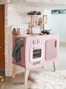 Cozinha design em madeira FSC® rosa
