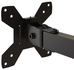 Suporte para monitor VESA 75/100 mm aço preto