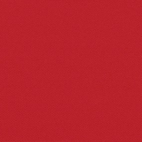 Toldo lateral retrátil 160x1200 cm vermelho