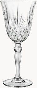 Copos de vinho branco de cristal Melodia, conjunto de 6