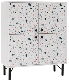 Armário Multiusos Multilux – Multicolor – 95 x 111 x 36 cm