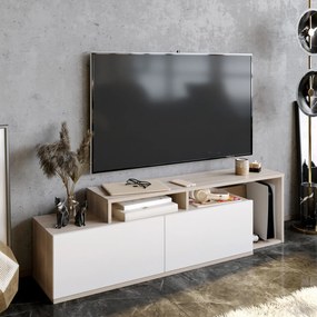 Suporte de TV Nexera – Cordoba Branco – 149,8 cm x 42,9 cm x 35,3 cm