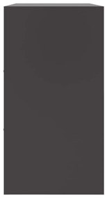 Aparador 99x39x73 cm aço preto