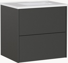 Lavatório de parede com móvel Bodera