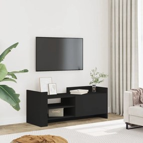 vidaXL Móvel de TV 100x35x40 cm madeira processada preto