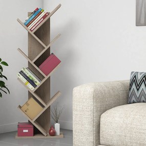 Estante Hitit – Nogueira – 46 cm x 128,5 cm x 22 cm