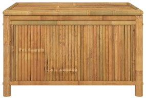 Caixa de arrumação para jardim 90x52x55 cm bambu