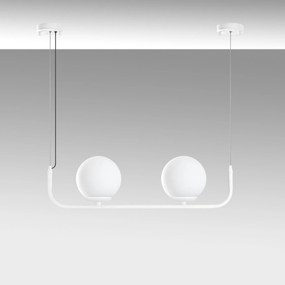 Candeeiro de Teto Faruk – Branco – 15 cm x 56 cm