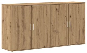 Buffets 2 pcs Carvalho Artesanal 79x38x80 cm Madeira de Engenharia