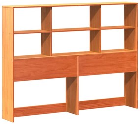 Cama com estante sem colchão 135x190 cm madeira maciça