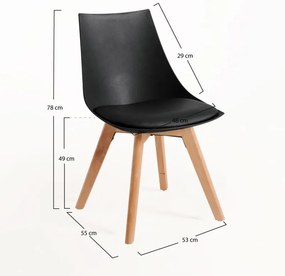 Cadeira Blok - Preto