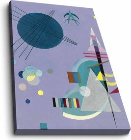 Pintura Decorativa em Tela 4570KANDINSKY023 – Multicolor – 45 x 70 cm