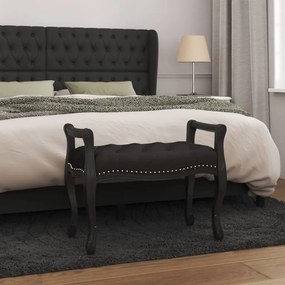 344435 vidaXL Banco 80x45x60 cm veludo preto