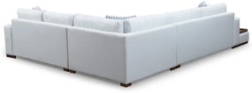 Sofá de Canto Loop - Branco - 282 cm x 363 cm x 95 cm x 85 cm