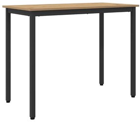 vidaXL mesa Carvalho Artesanal 100 x 50 x 76,5 cm