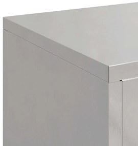 Suportes para Plantas de Exterior Pilar 3 pcs Aço Inoxidável