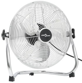 51445 vidaXL Ventoinha de chão 3 velocidades 40 cm 40 W