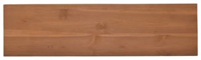 Mesa consola 110x30x79 cm madeira de teca maciça