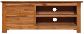 Móvel de TV 100x30x40 cm madeira de teca maciça